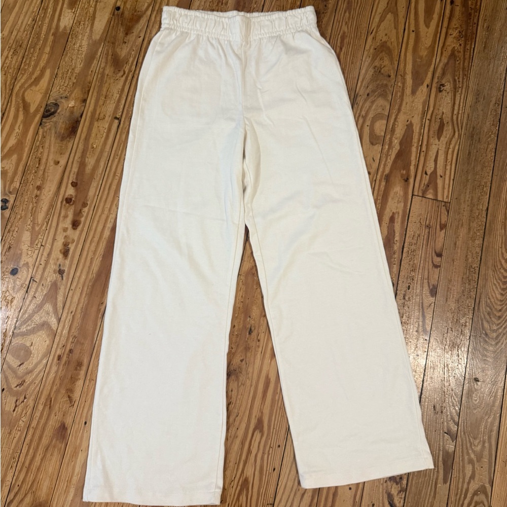 ZARA linen blend pants